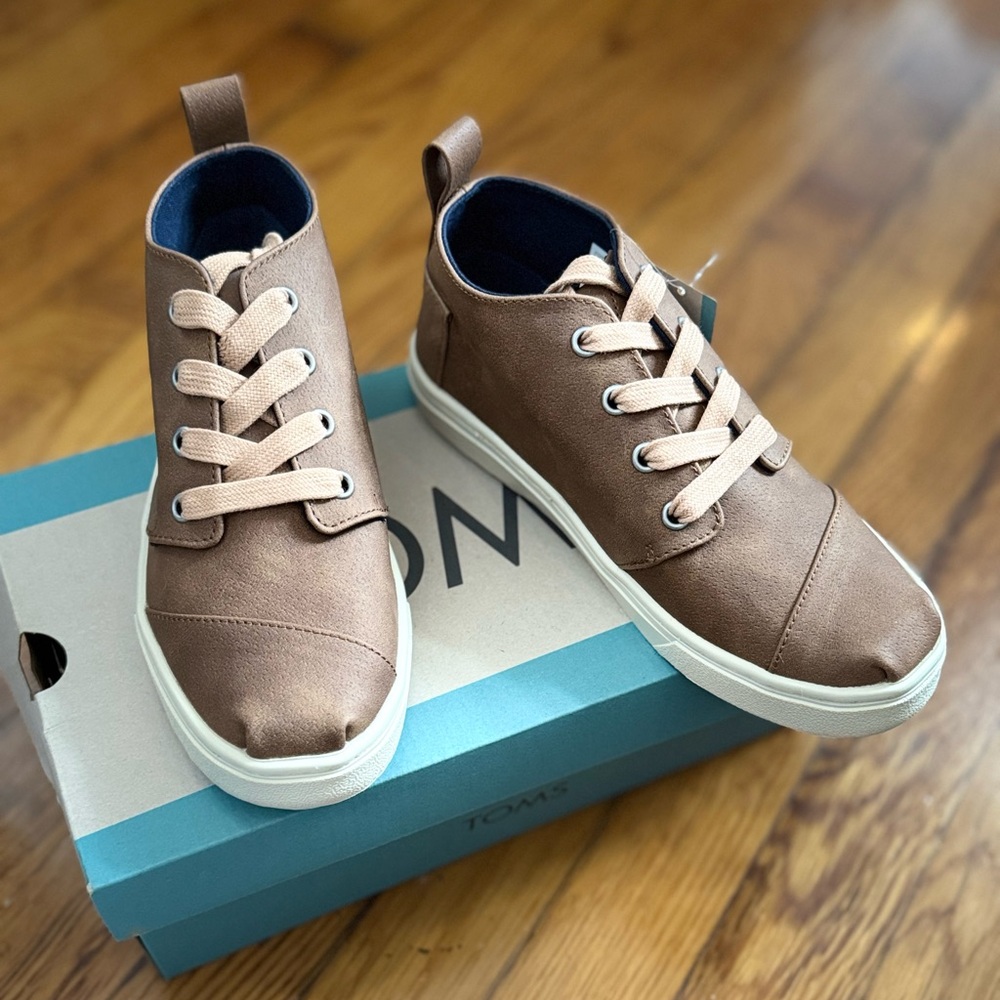TOMS Brown High-Top Sneakers